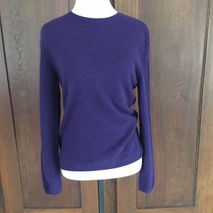 Sweater CASHMERE Purple Prive Medium ...